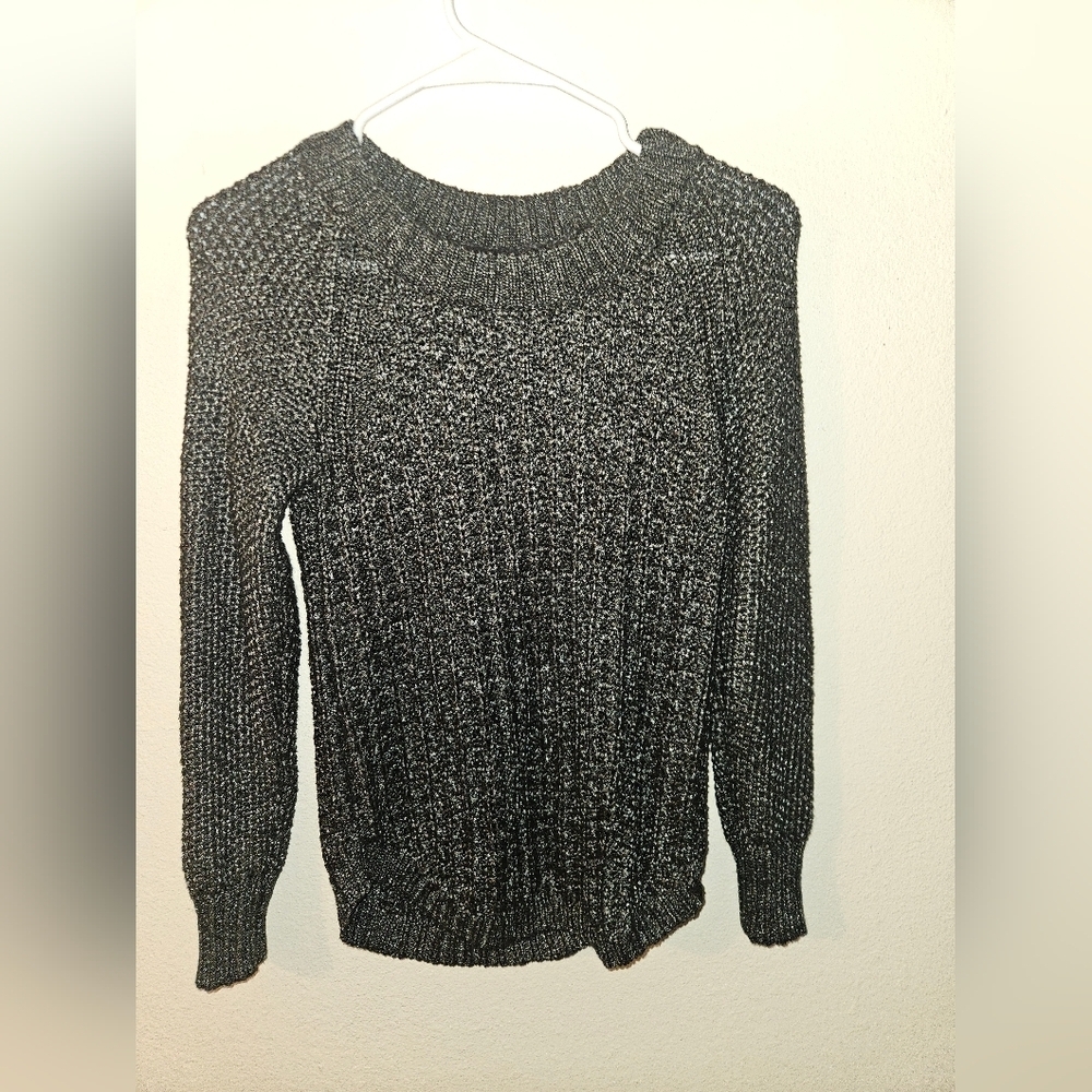 Calvin Klein Jeans Womans Gray Long Sleeve Sweater Size S